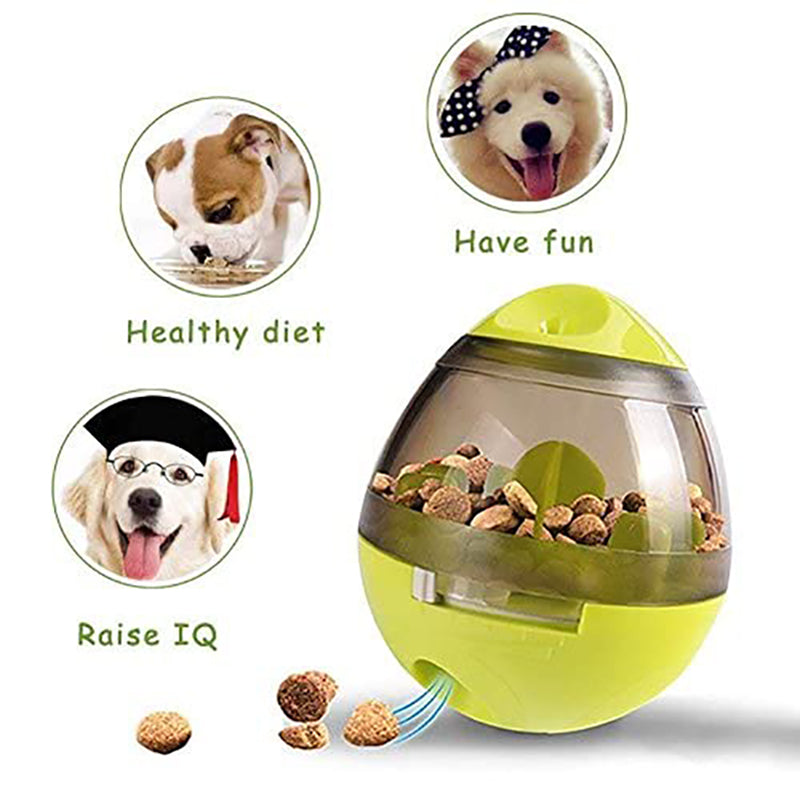 Roly-Poly Treat Dispensing Toy for Dogs, Slow Eating IQ Training Pet Toys