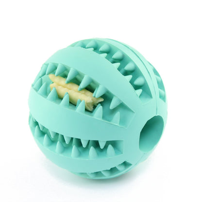 Treat Dispensing Balls for Pets, Nontoxic Rubber Interactive Dog Toys