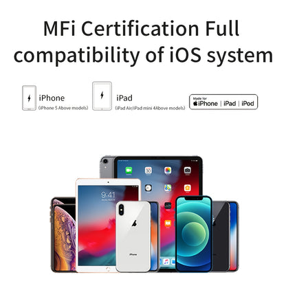 MFi Certification USB-A To Lighting Flash Charging Cable