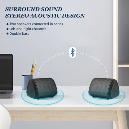 Geo&Annie Micro - Mini Wireless Waterproof Bluetooth Speaker