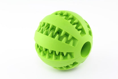 Treat Dispensing Balls for Pets, Nontoxic Rubber Interactive Dog Toys