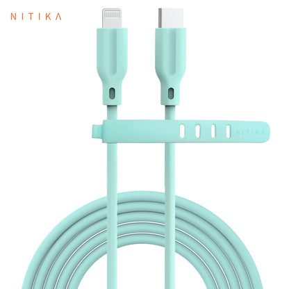 MFi Type-C To Lightning Flash Charging Data Cable